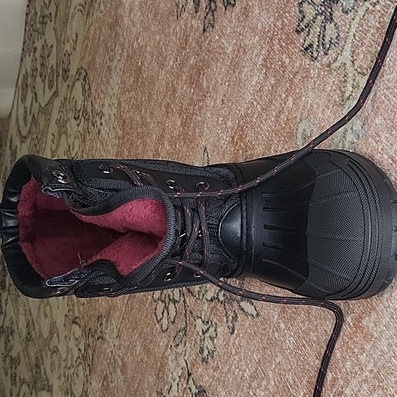 Tommy Hilfiger Women's Ilhena Duck Boots Lace Up Warm Ankle Boots Size 5 - Picture 8 of 9